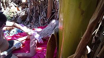 I ate the virgin redhead sex toy in an outdoor setting with toys