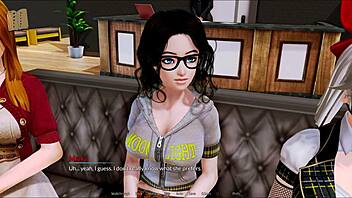 in the harem hotel 212, players engage in exciting games