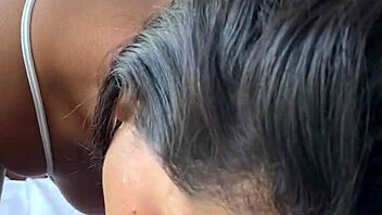 i giv him a delishus blowjob with deep throath befor leavin -amateur couple- nysdel