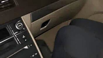 Big Dose for Her Throat - Swallow and Gagging in Public