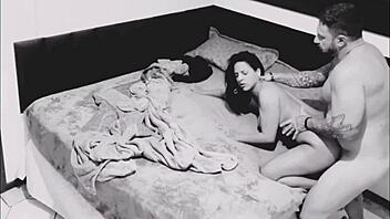 Did neighbor fuck my sexy wife on hidden camera?