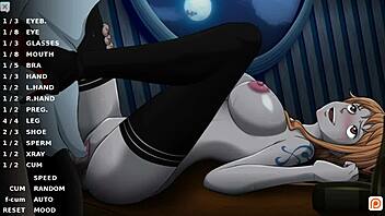 Whoa, wanna see Nami in xxx simulator action?