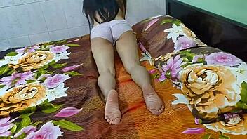 Morning Workout Turns Into Fun on My Bed with Amateur Moves.