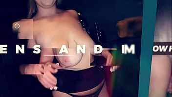 big busty milf drowns in cum at gloryhole, so messy! 💦