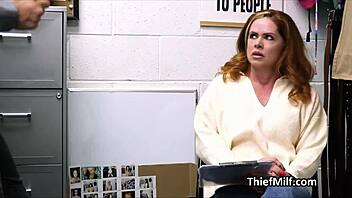 Why Is Aussie Cougar Riding Officer's Hard Cock?