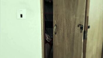 Stepdad Loses Control and Sneaks to Stepdaughter at Night