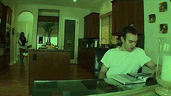 hairy cleaning lady gets rough anal in the kitchen today