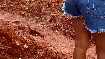 latina cutie gets anal fucked by bricklayer on street after school... so wild! 😏