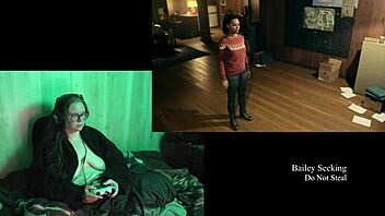 Big tits and natural tits in a naked Alan Wake 2 playthrough