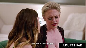 wow, seducing stepmom dee williams, tasting chanel camryn's pussy in wild 69 session