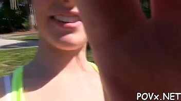 Naughty girlie can't live without large dicks