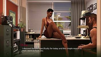 Let's Play Alternative Punishment Rina Ending With Monster Cock!