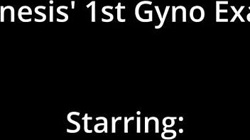 dr tampa examines genesis during her first gyno visit