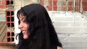 My hot stepsister took charge, sucking my dick and riding me in cowgirl until creampie, she did everything herself.