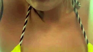 African babe’s big tits dripping wet at beach gym workout?