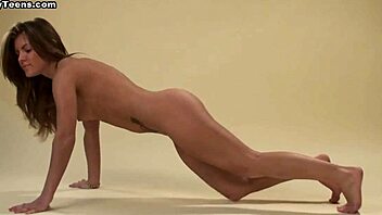 “See how Alena spreads her legs to drive you crazy!”
