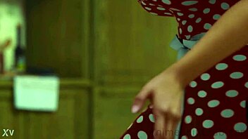 She gets taken in the kitchen.