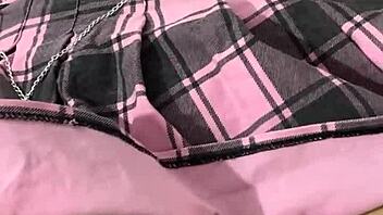 teen latina virgin asks master for anal sex in miniskirt