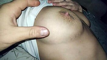 wife and husband film their amateur homemade video together