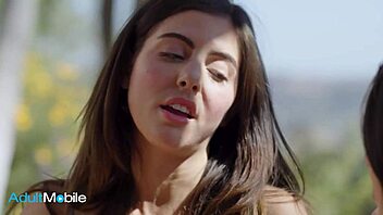 kylie rocket straps on and fucks theodora day doggystyle cowgirl