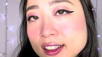 Kimmy Kalani begs for facial in dirty ASMR talk.