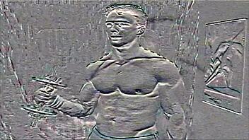 Insane! 18 Yr Old Reese Rideout Strips and Works Out Hard!