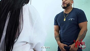 Plump urologist gets fucked by skinny Peruvian with big cock