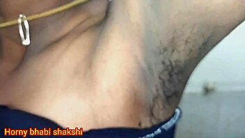 Bhabi, show those hairy armpits and pussy! Stepbrother pounds and creams with moans