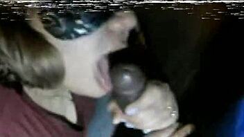 a blonde lesbian tribbing with milf bff