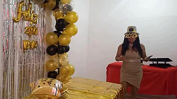 Beautiful Indian Secretary Seduces In Elegant Dress