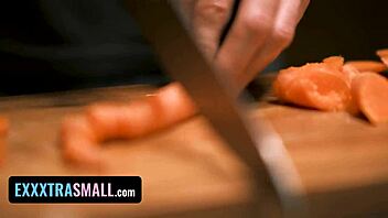 clueless stepdad misses stepkids banging all over the house!