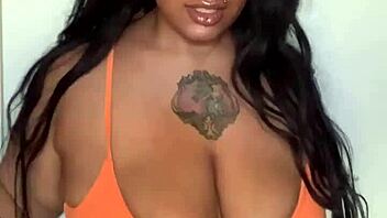 bikini dance turns into hot milf slut show