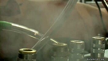 Lesbians masturbate with anal fucks