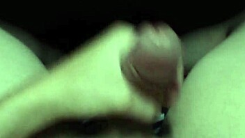 Skinny Young Girl Jerks Off Spitted Monster Cock In POV