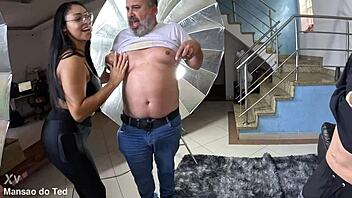 isa moura meets bruno in ted's mansion