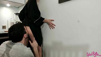 Plumber hard rough fuck sexy housewife and cum in mouth