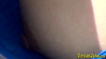 Ever seen a voyeur peeping asian babes' side boobs?