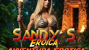 sandy's eroica milf cosplay adventure unfolds