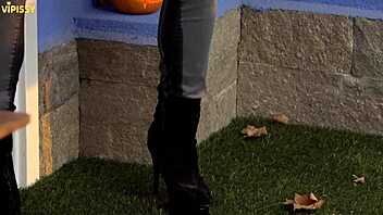 spooky puddle in the sport field