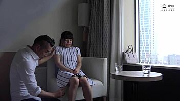 i watch this cute japanese actress get creampie leakage all over her pussy
