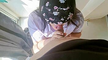 pov thai girl with stunning ass