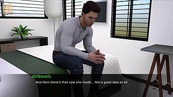 3D big tits porn in a nurse uniform