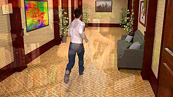 3D big tits porn in a nurse uniform