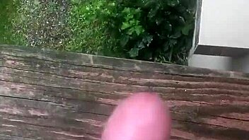 when i jerk off outdoor, it's my favorite solo thing