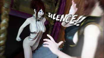 in this 3d comic episode 27, the laughter stops and passion ignites