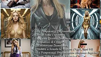 Teen 18+ Cosplay Parody with Italian PMV Blowjob Action.