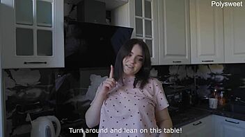 Neighbor Roughly Bangs Guy Over Table! 😲