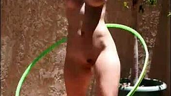 Liz ashley does her first nude shoot with me