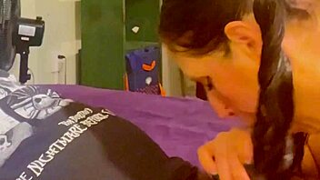 Oge Bad MILF Sucks and Fucks Big Black Cock