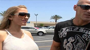 Blonde Milf With Big Tits Fucked Hard on Bed